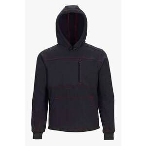 NEW LAKELAND men's high performance fire resistant pullover hoodie in black